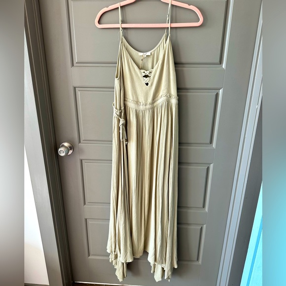easel Dresses Easel Light Green Midi Dress Poshmark